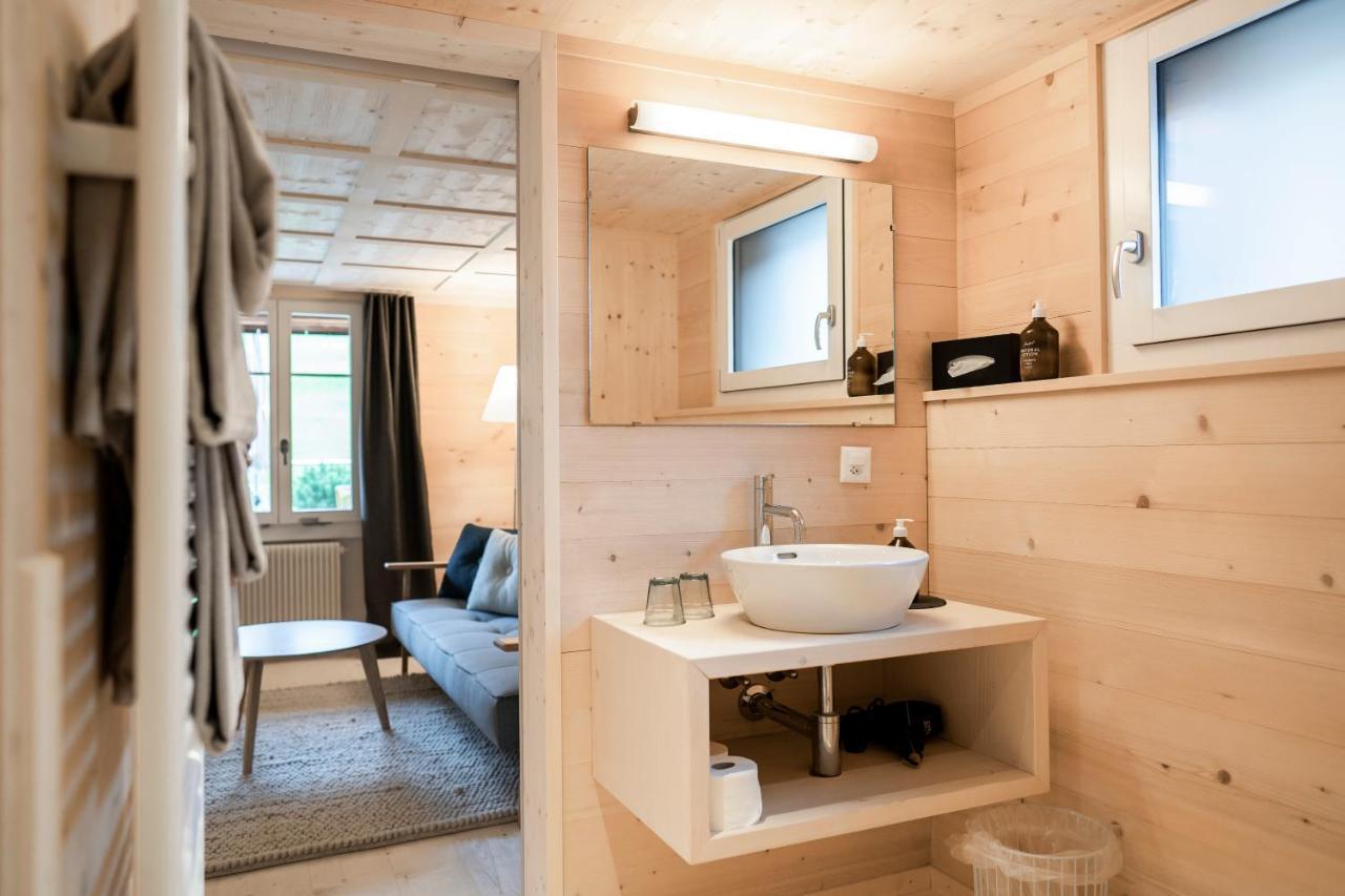Lenk Lodge - Boutique & Design Hotel Und Apartements Exterior foto